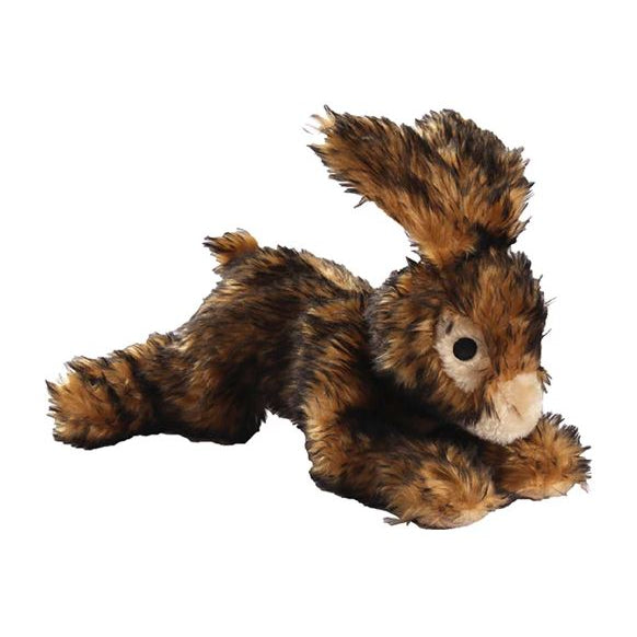 Large Dog Toy – 15" Realistic Rabbit with Squeakers & Crinkle