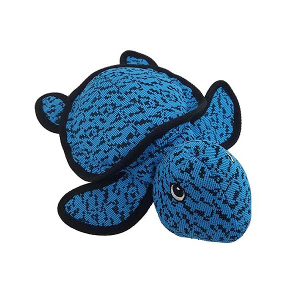 11" Farmhouse Turtle Dog Toy – Stylish & Durable with Grunter
